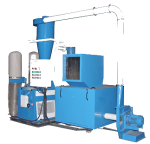 euraka30 machine à granuler le cuivre 400 kg par heure